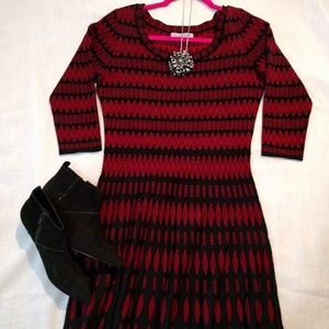 Danny and Nicole fit and flare dress